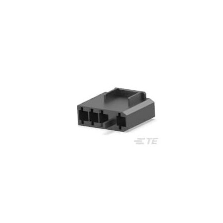 Te Connectivity FASTON 250 REC HSG 4 CIR BLK 521498-4